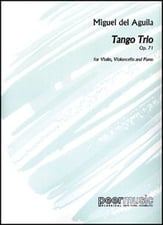 TANGO TRIO OP 71 VIOLIN CELLO AND PIANO cover